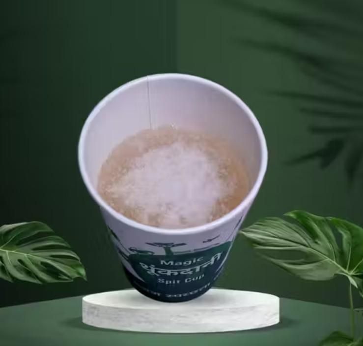 Magic Disposable Spit Cup for Home/Office/Patients/Car (Solidifies Liquid  Pack of 10 With 50% OFF)
